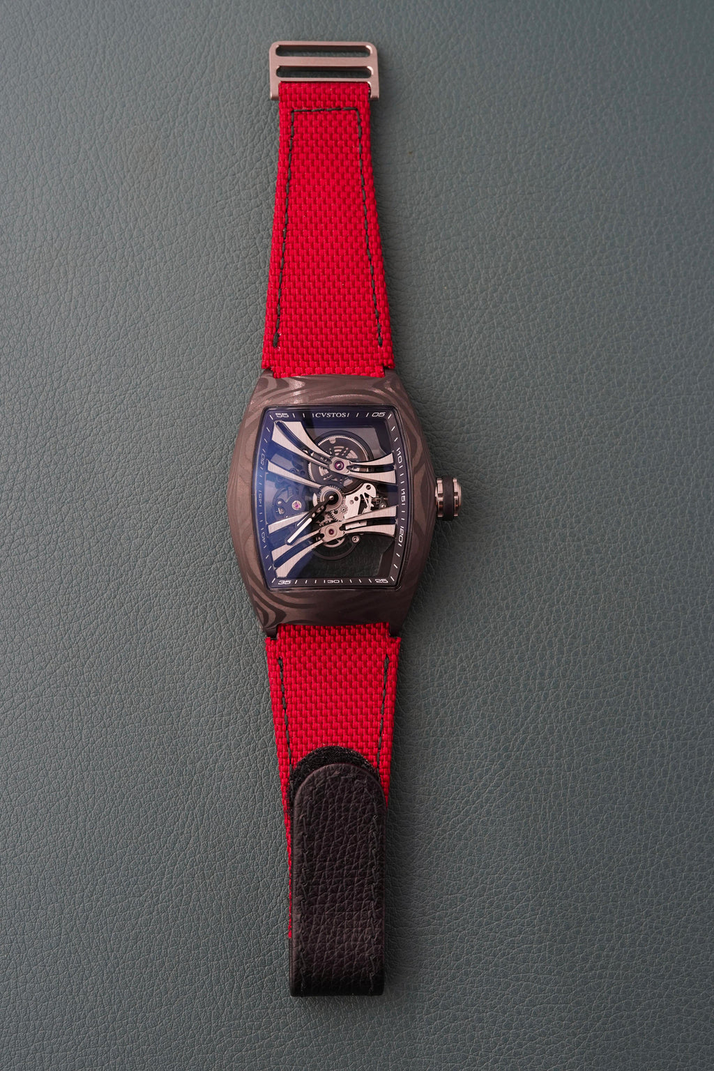 CHALLENGE JETLINER PS BLACK CARBON/RED DIAL