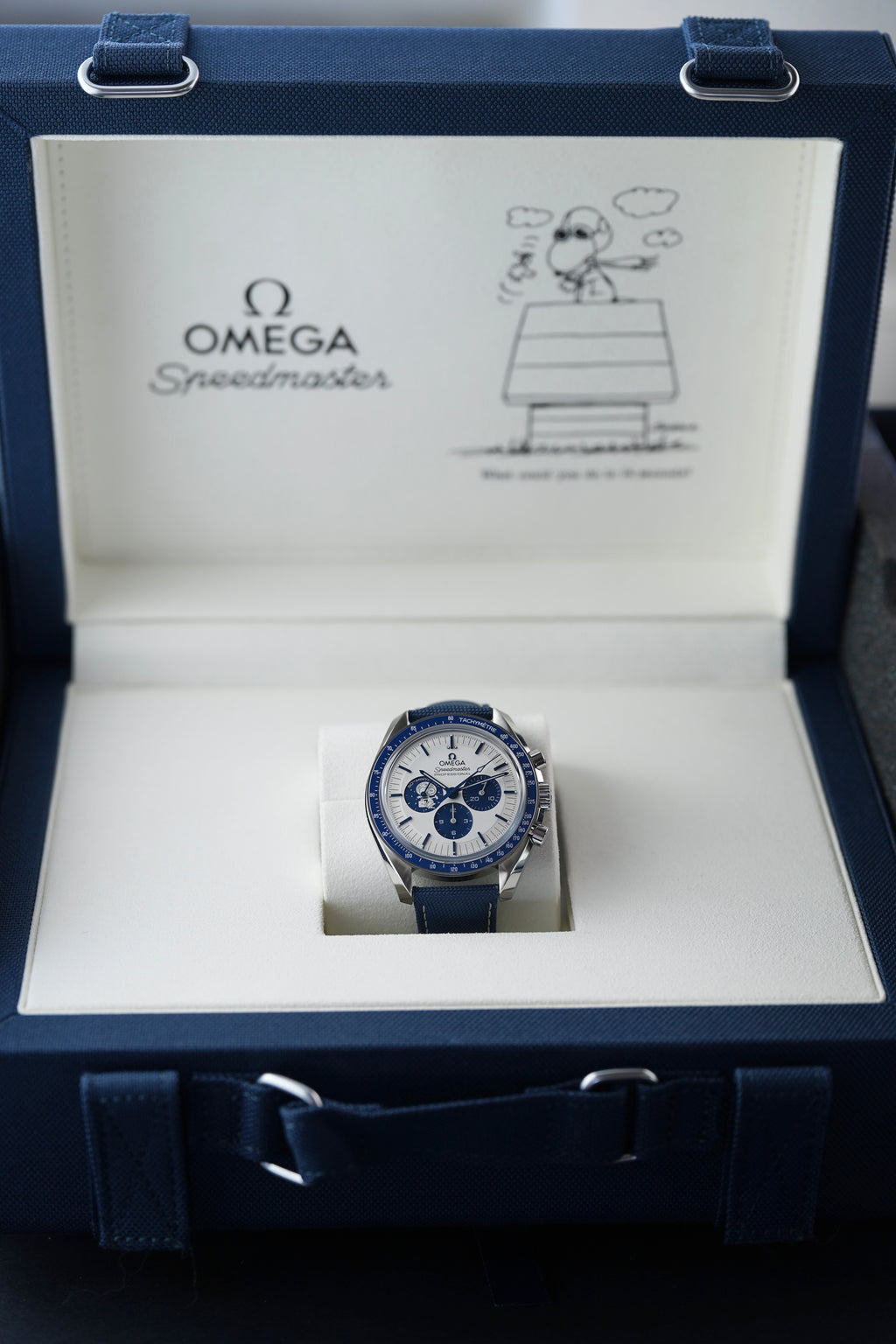 Omega Speedmaster “Silver Snoopy Award” 50th Anniversary