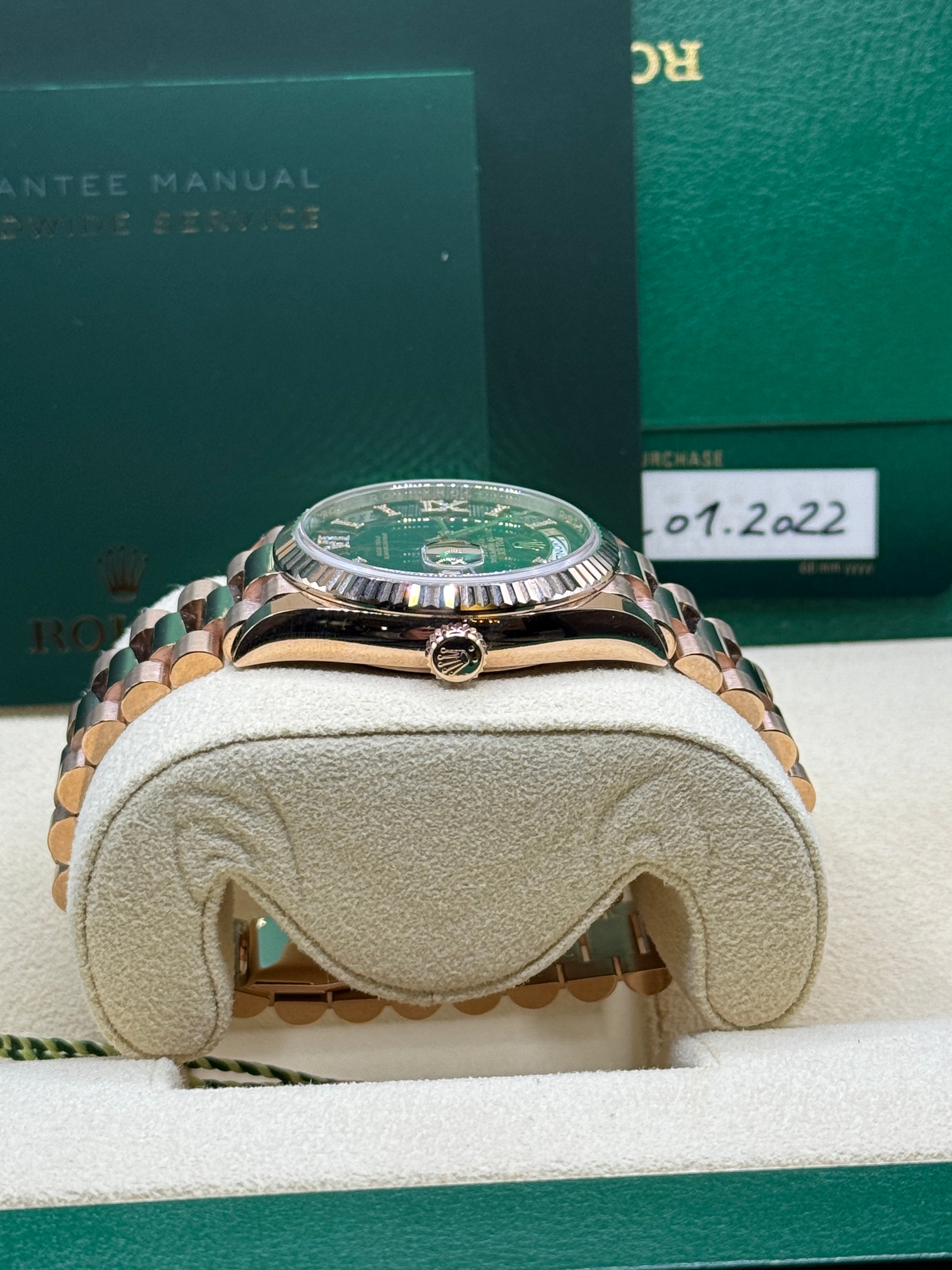 Rolex Day Date Eisenkiesel 36