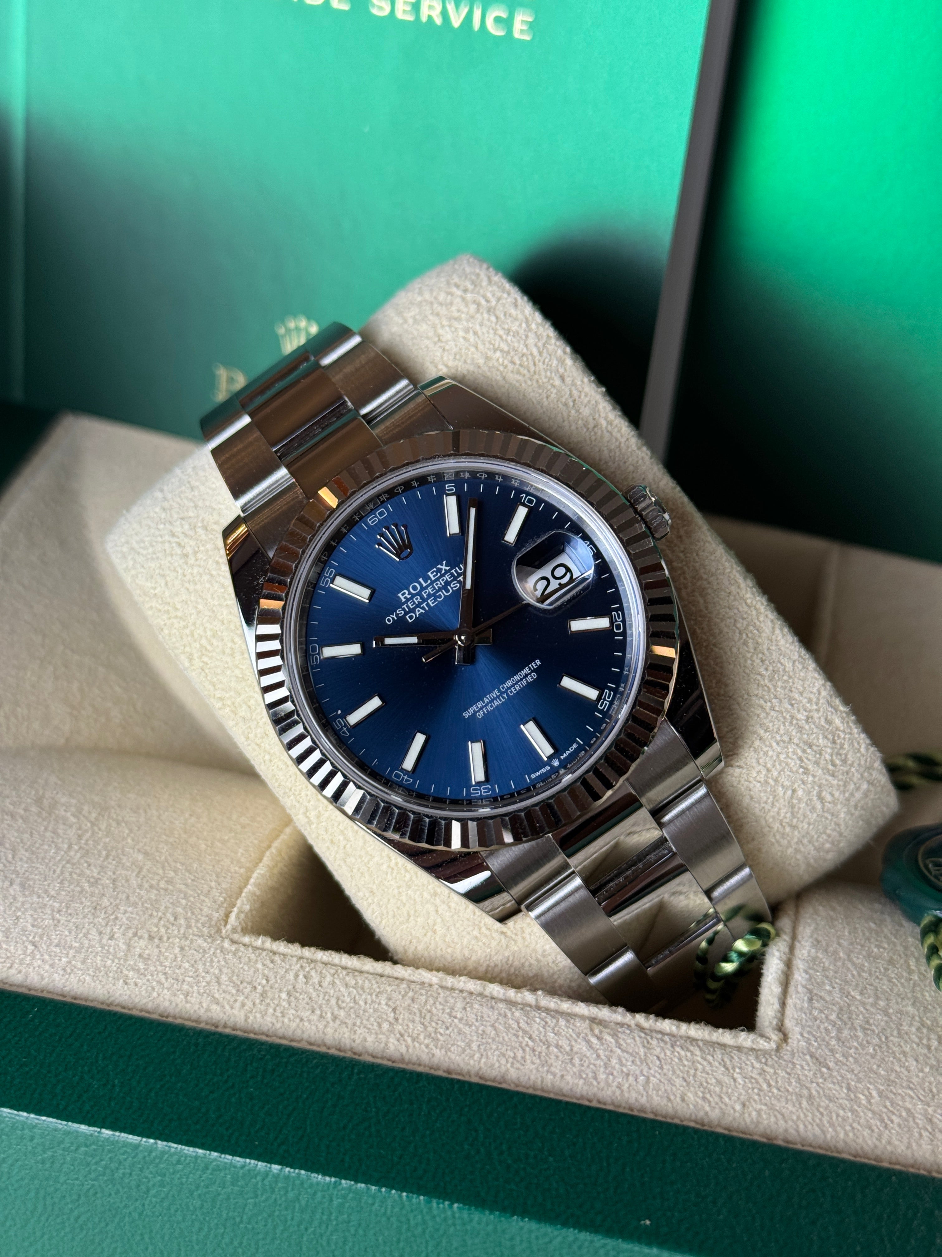 Datejust 41 - 126334 Blau