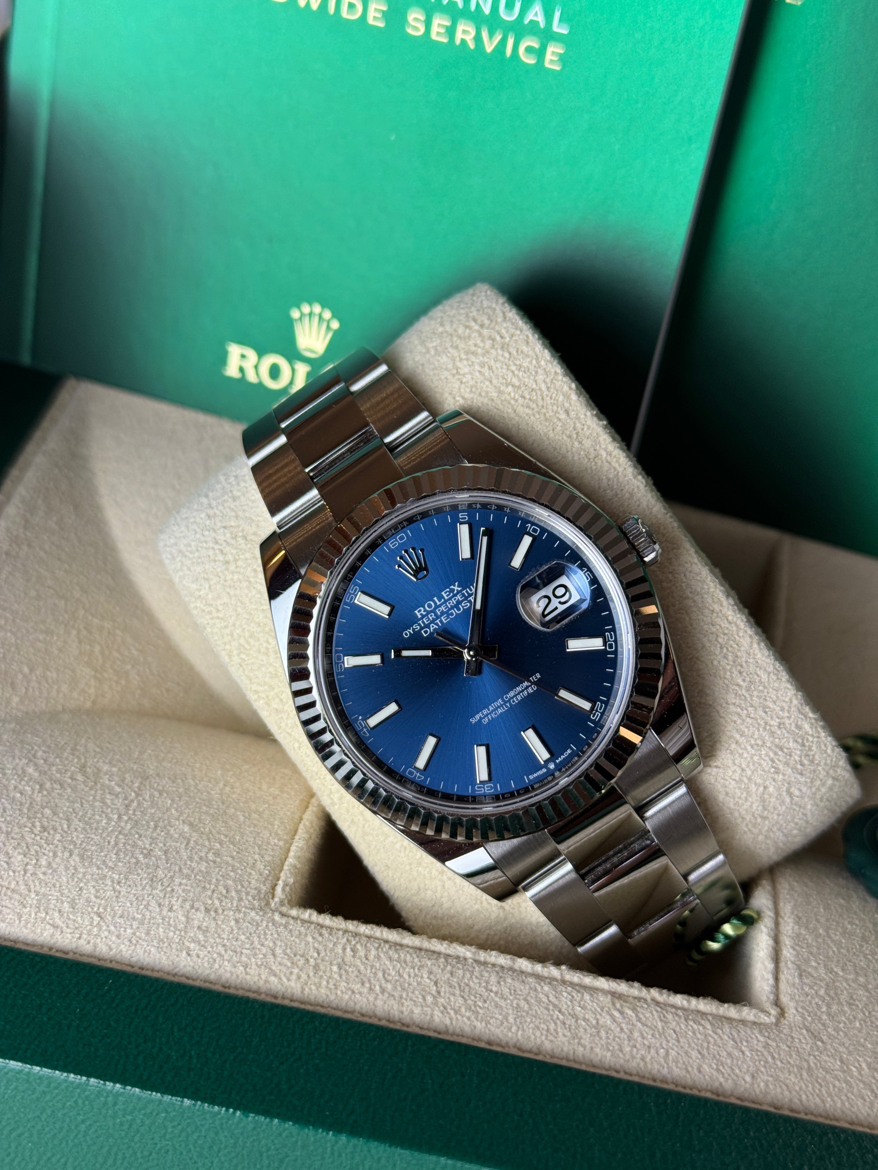 Datejust 41 - 126334 Blau