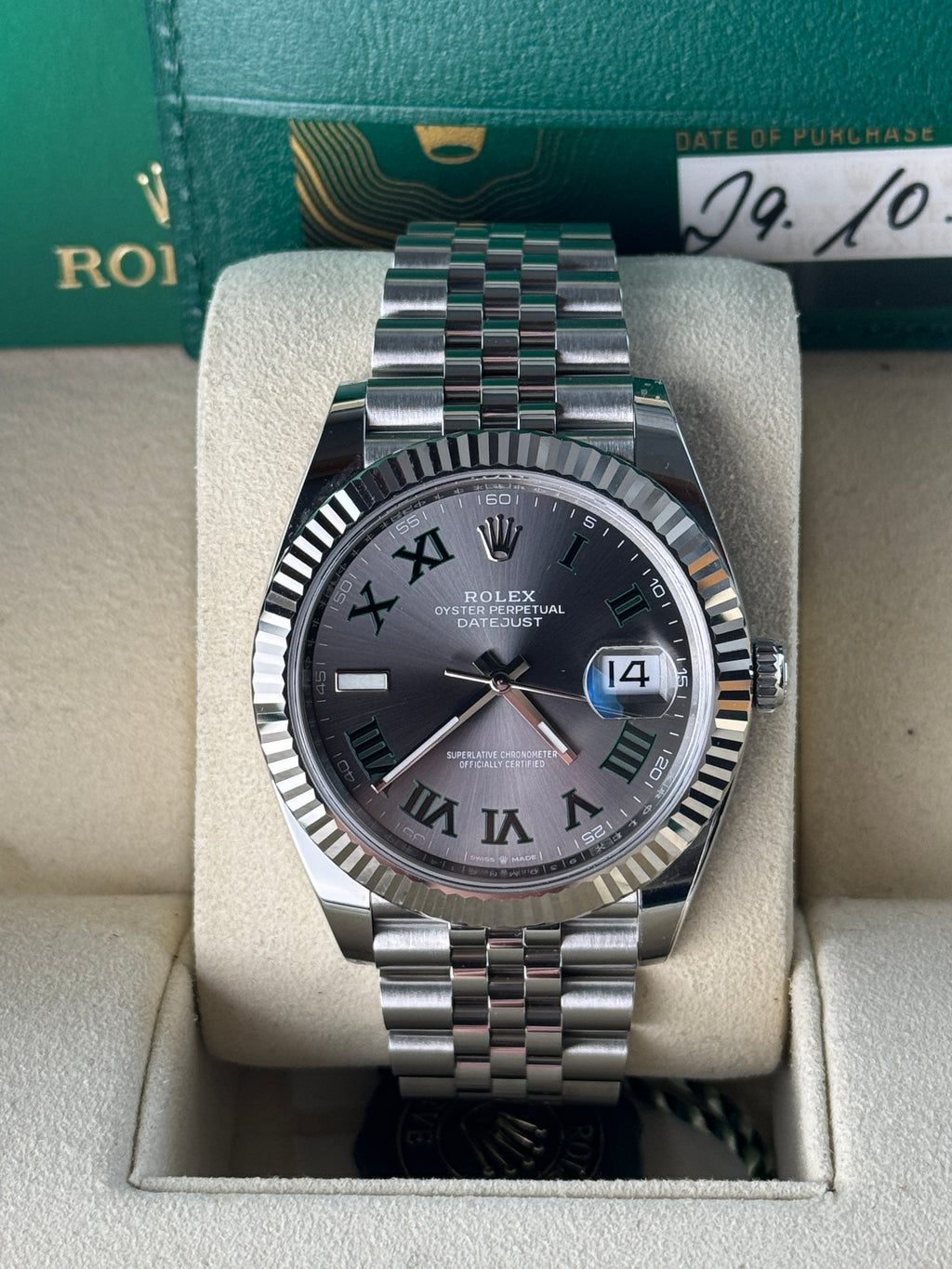 Rolex Datejust Wimbledon 41