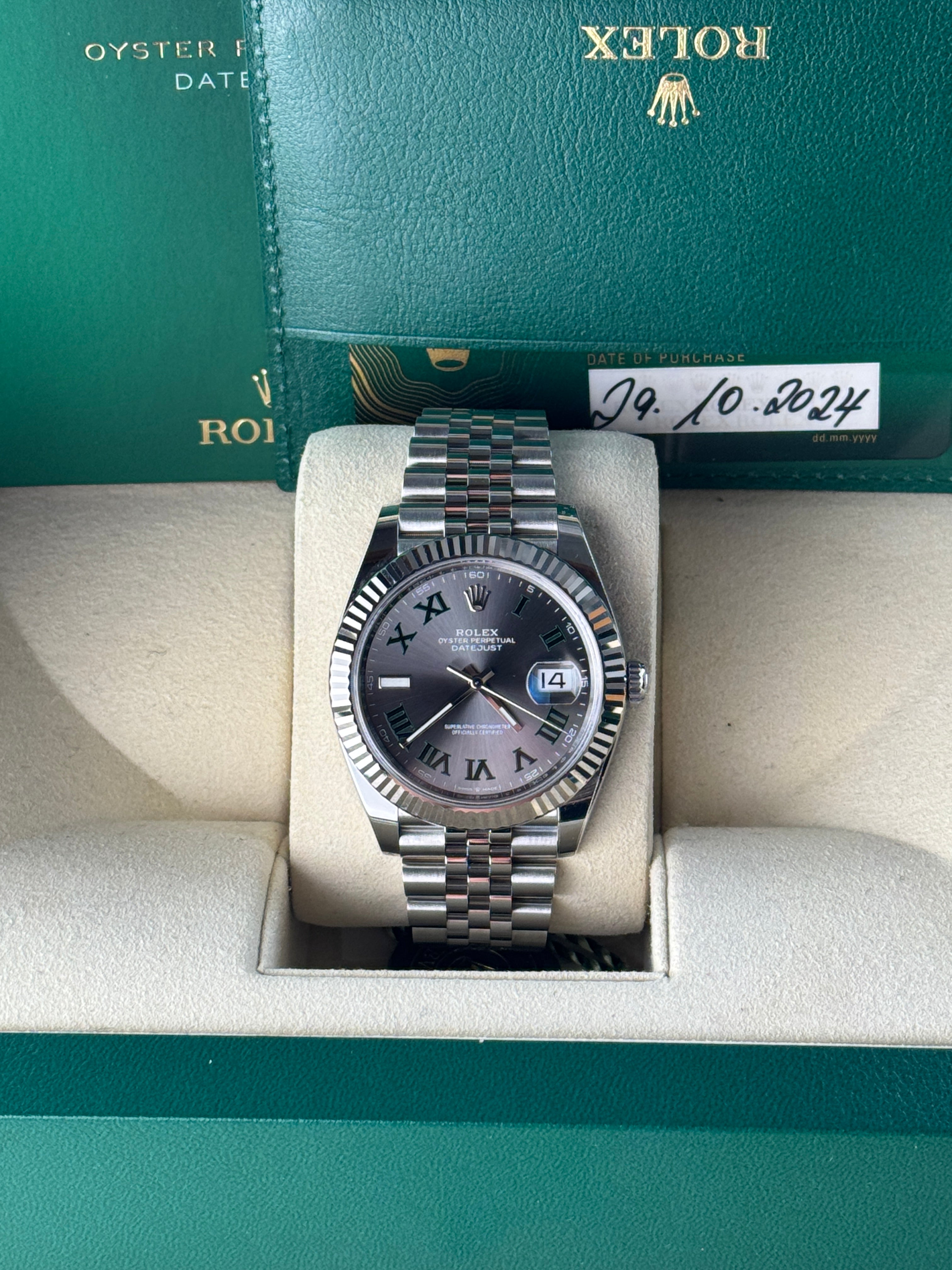 Rolex Datejust Wimbledon 41