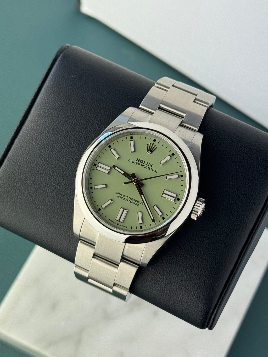 Rolex Oyster Perpetual 41 - Pistachio
