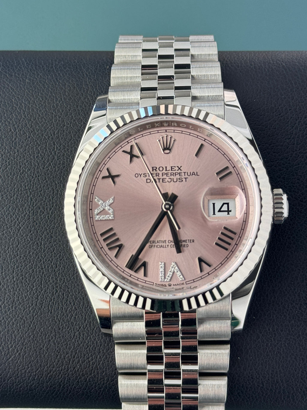 Rolex Datejust 36 Ref. 126234 – Pinkes Diamant-Zifferblatt 2026