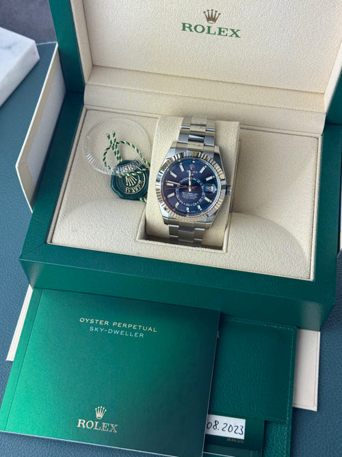 Rolex Sky-Dweller - Blau 326934