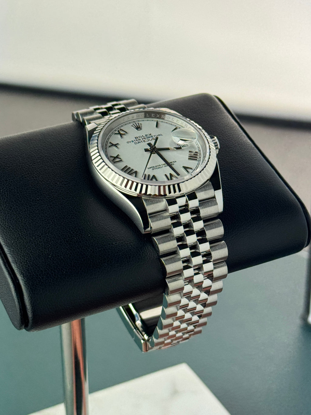 Rolex Datejust 36 White Roman - 126234