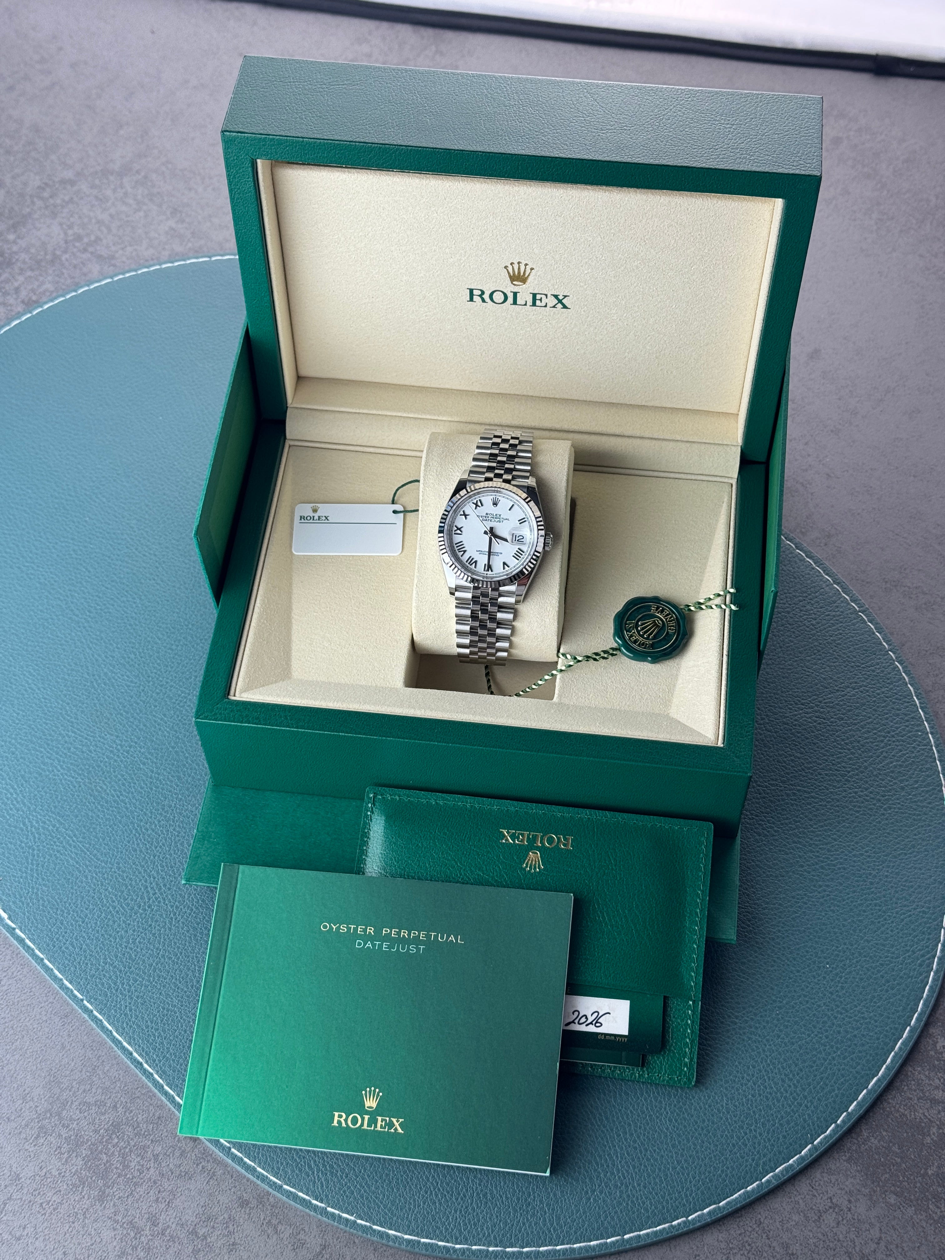 Rolex Datejust 36 White Roman - 126234