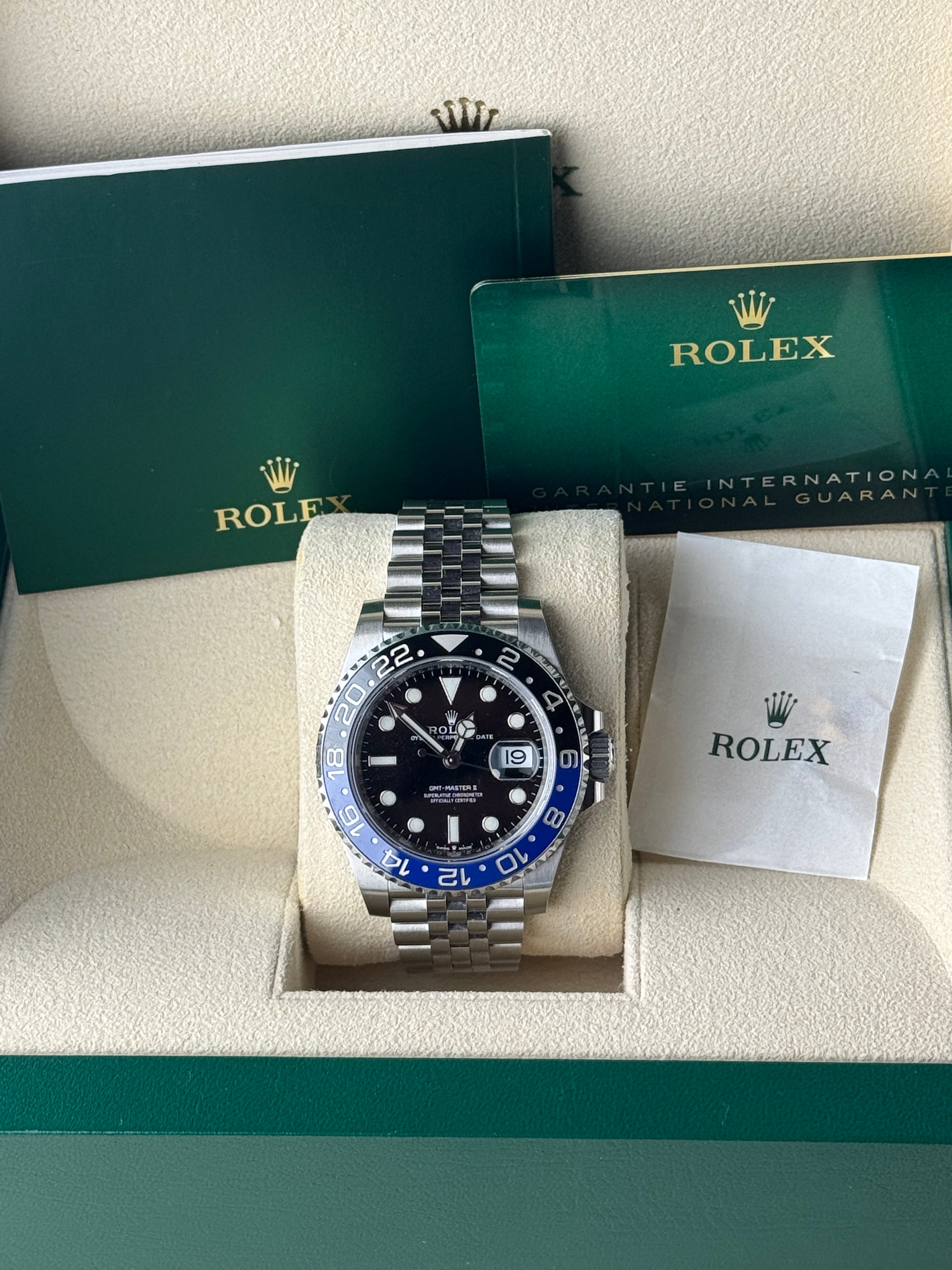 Rolex GMT-Master II „Batgirl“ – Ref. 126710BLNR