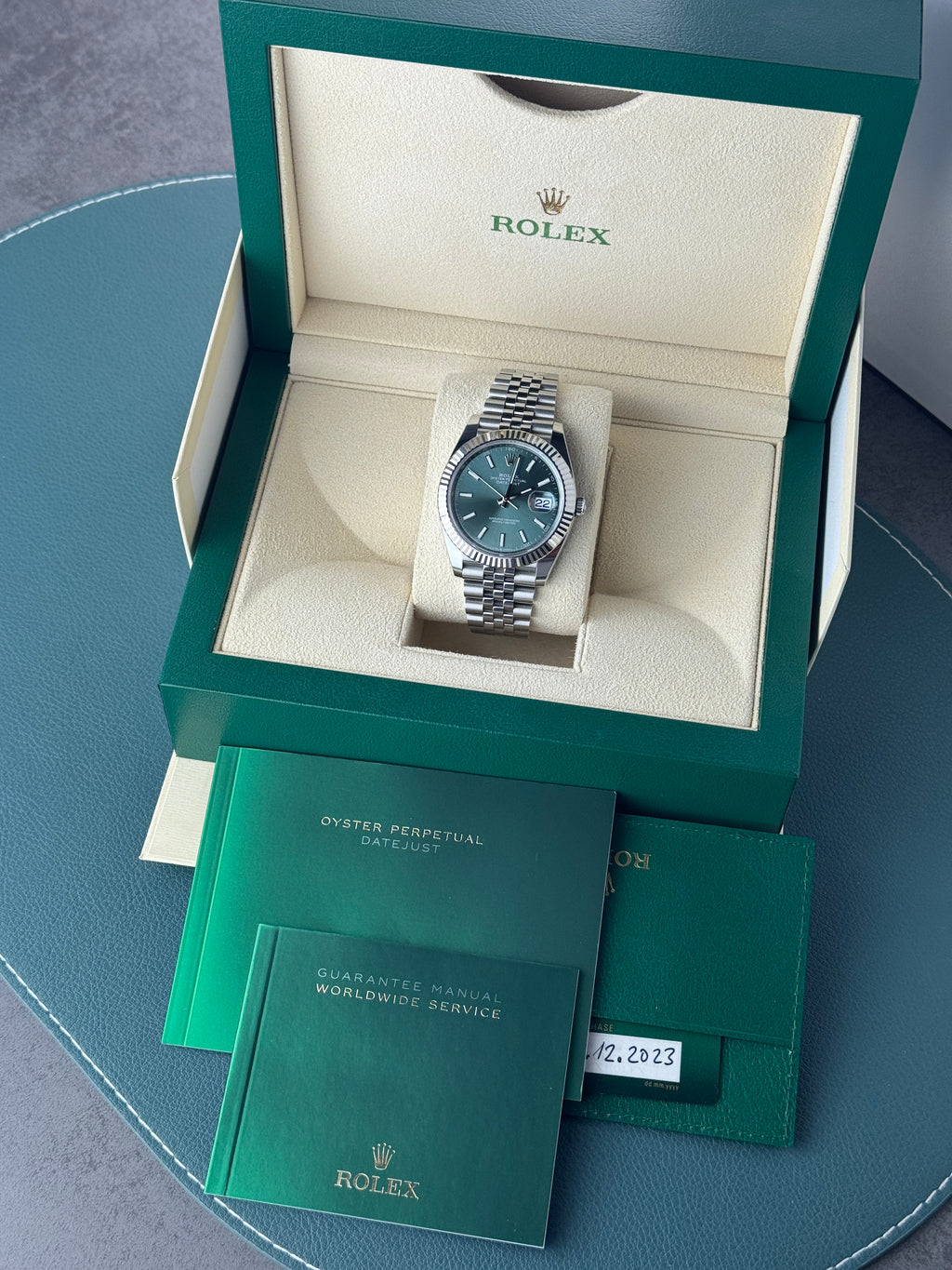 Rolex Datejust 41 – Mintgrünes Zifferblatt | Ref. 126334 |