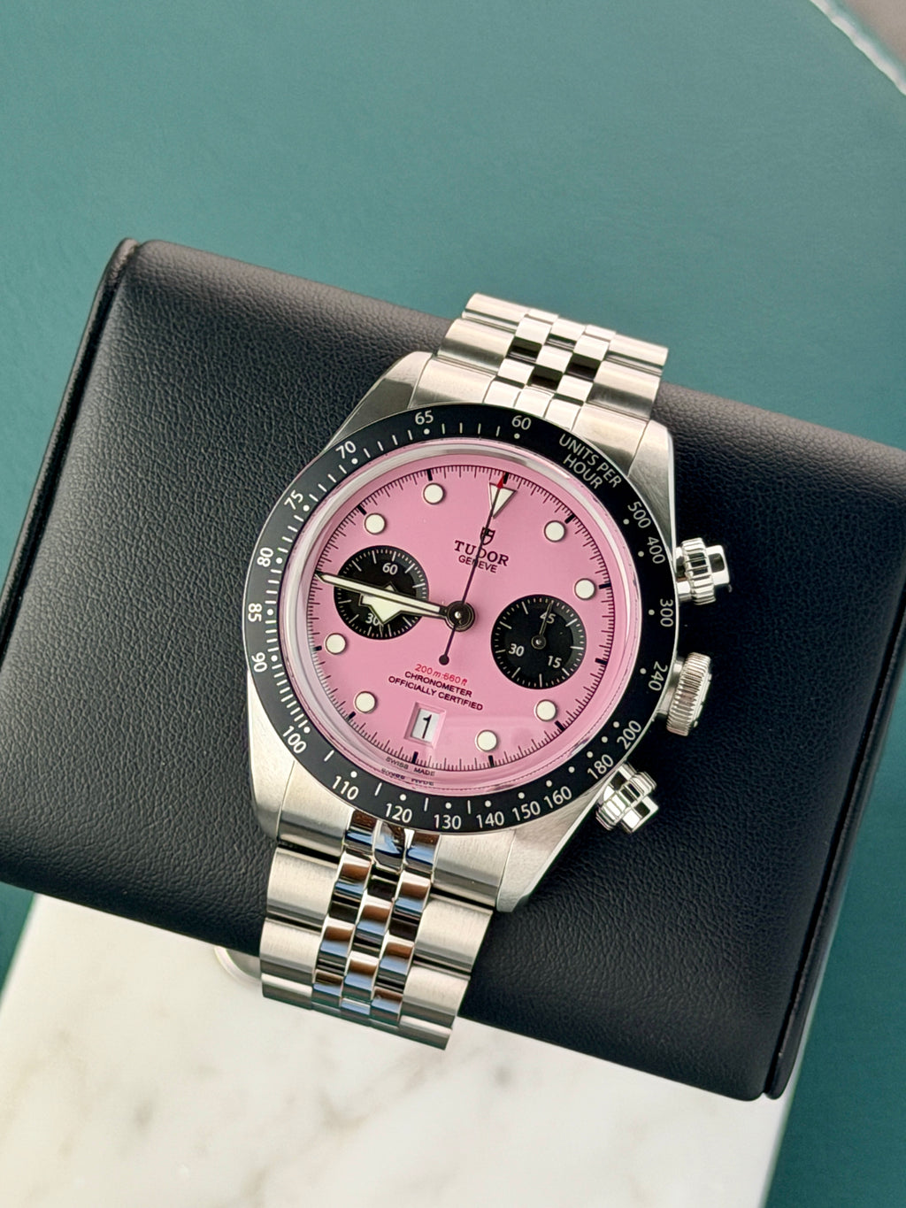 Tudor Black Bay Chrono "Pink Flamingo"