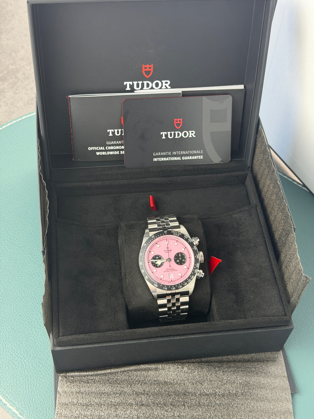 Tudor Black Bay Chrono "Pink Flamingo"