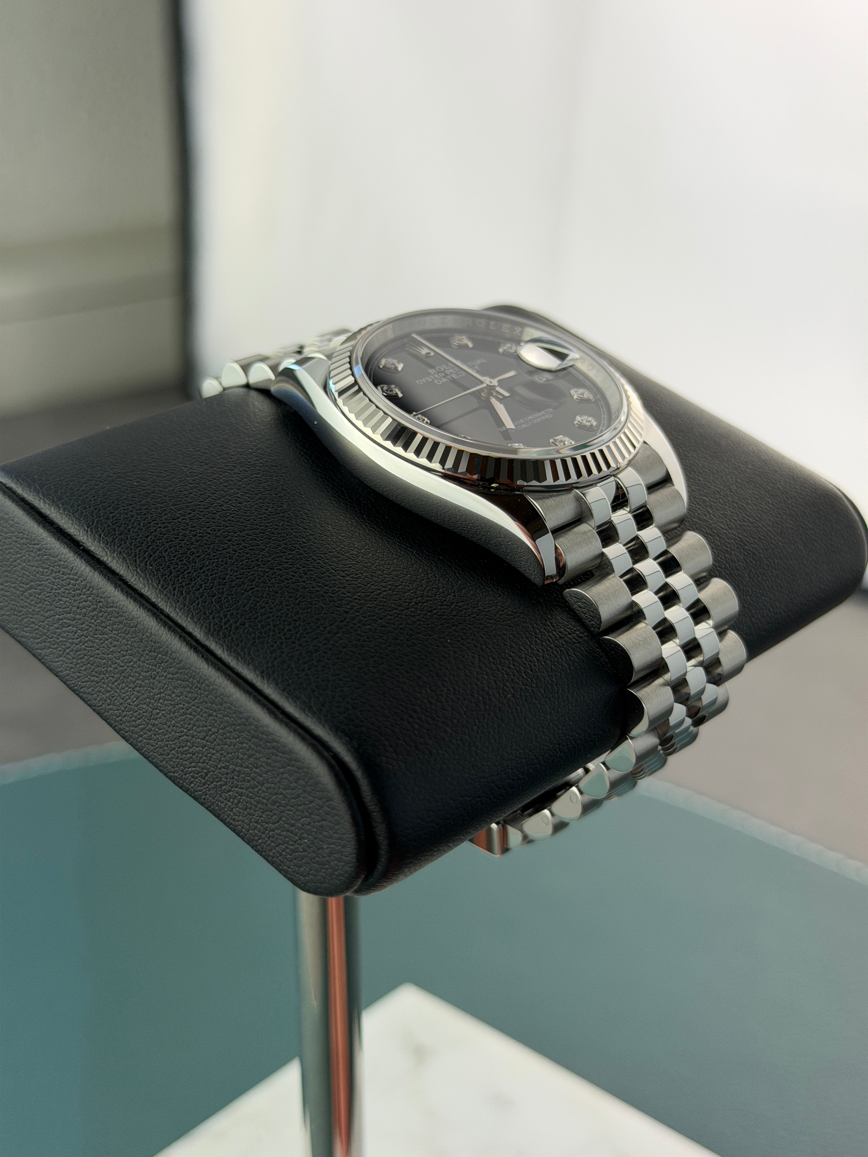 Rolex Datejust 36 – Ref. 126234 | Schwarzes Diamantblatt