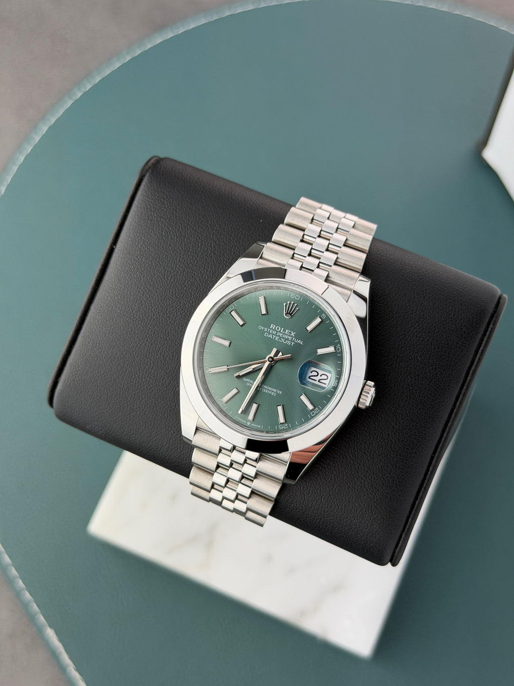 Rolex Datejust 41 – 126300 – Mintgrün