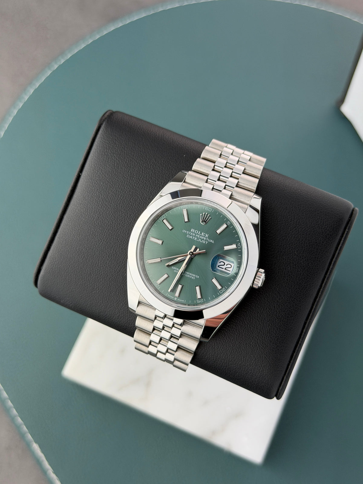Rolex Datejust 41 – 126300 – Mintgrün