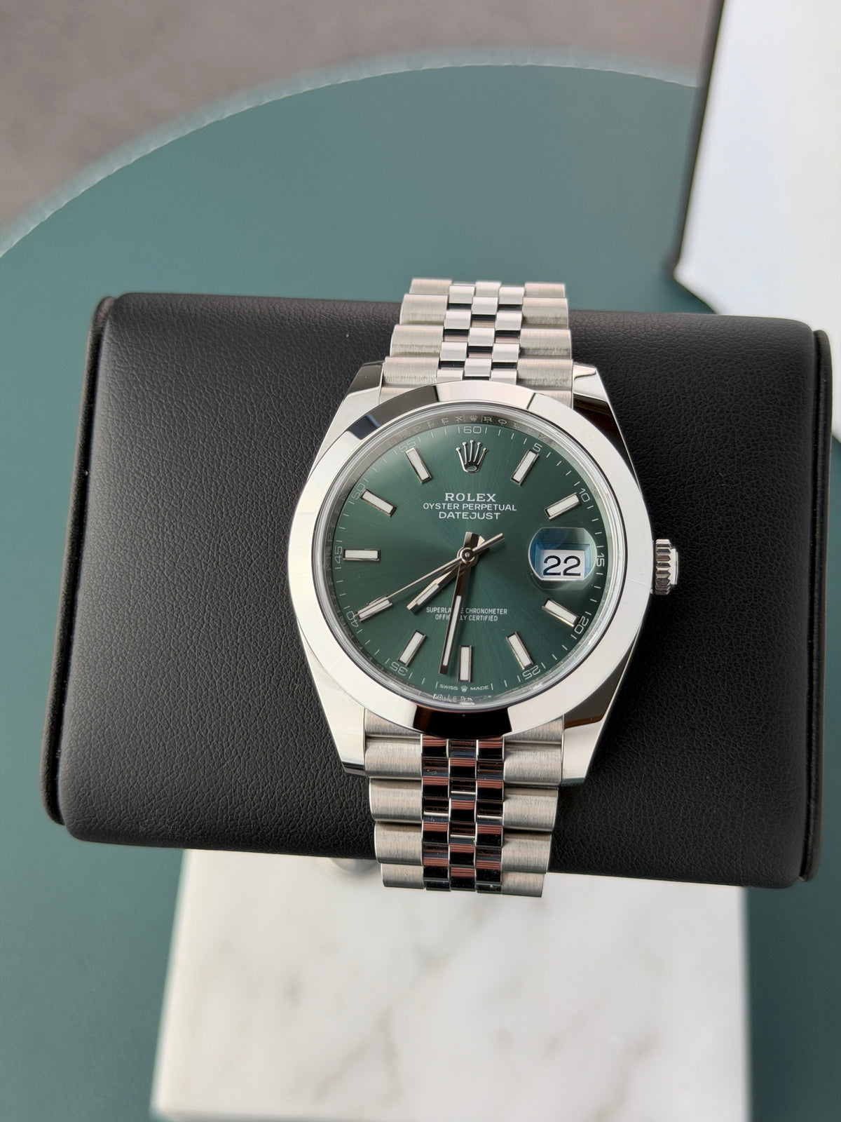 Rolex Datejust 41 – 126300 – Mintgrün