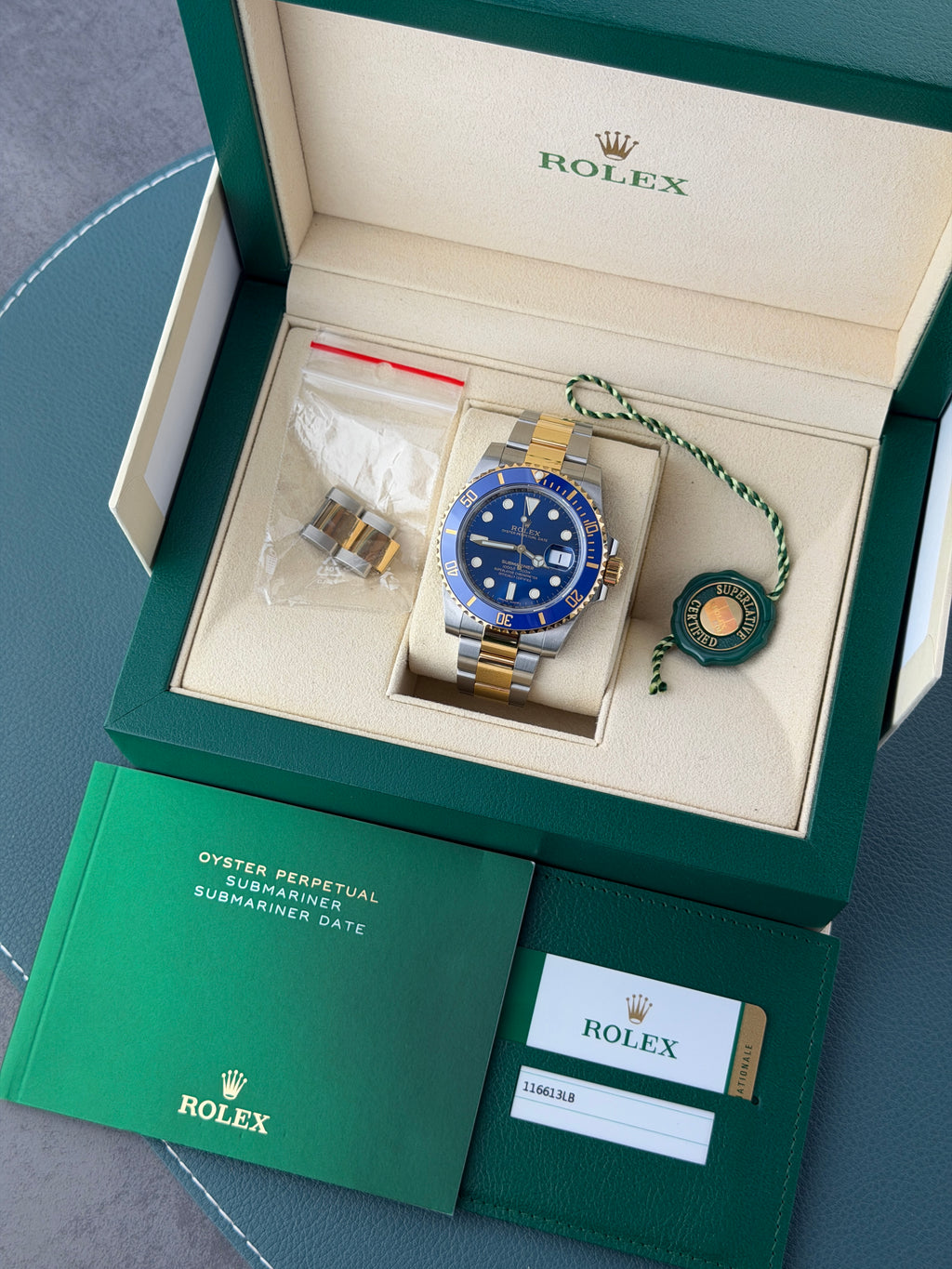 Rolex Submariner Date "Bluesy" 116613LB