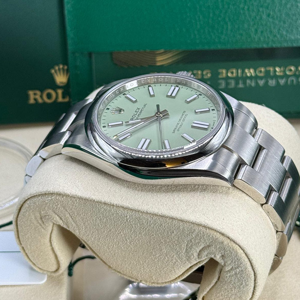 Rolex Oyster Perpetual "Pistachio"