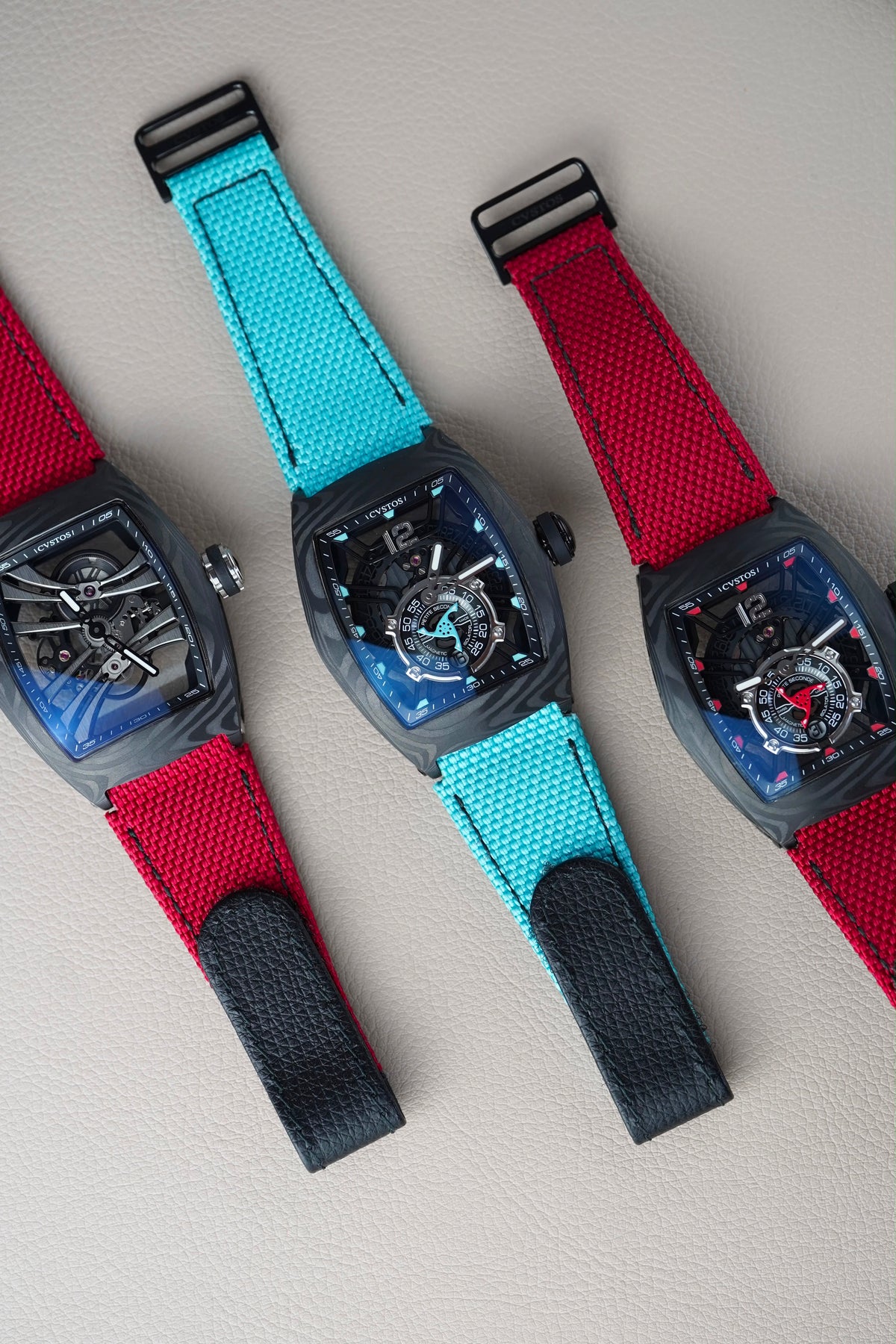 CHALLENGE JETLINER PS BLACK CARBON/RED DIAL